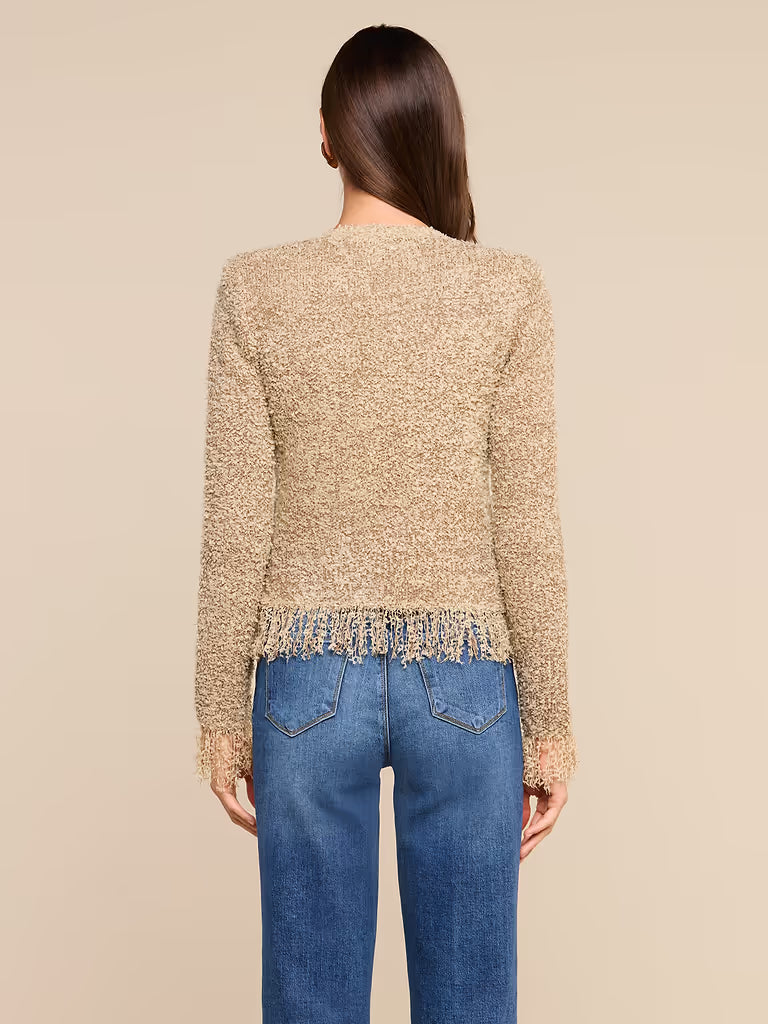 MIREILLE FRINGE CARDIGAN