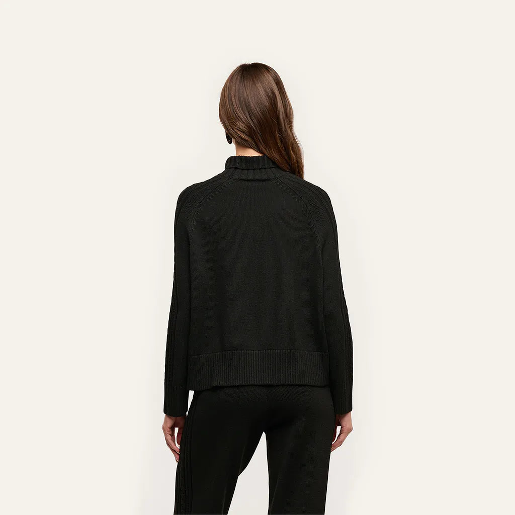 SANDRINA CABLE TURTLENECK