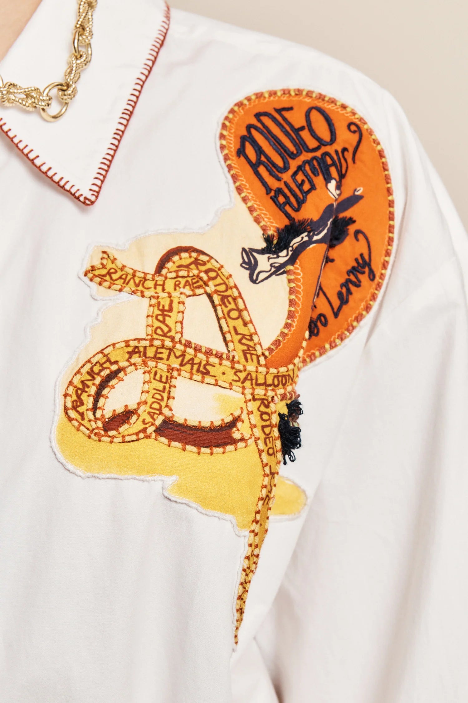 WESTWOOD EMBELLESHED SHIRT