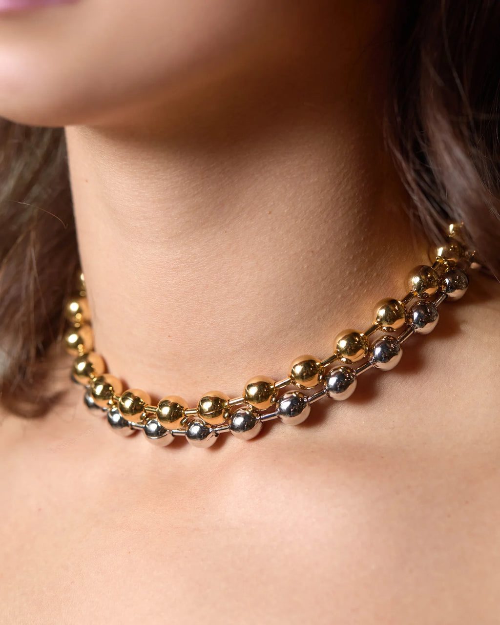 ZOE BALL NECKLACE