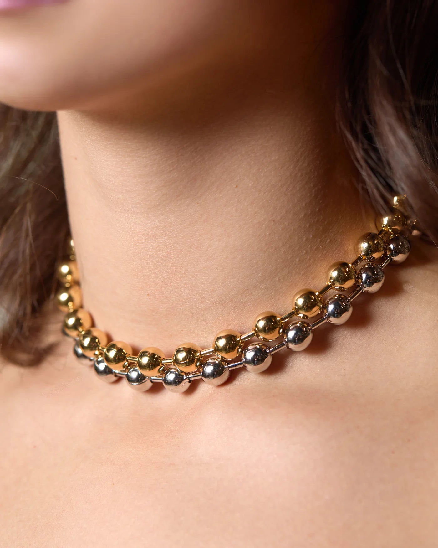 ZOE BALL NECKLACE