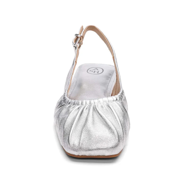 BIBI PLEATED SLINGBACK BALLET