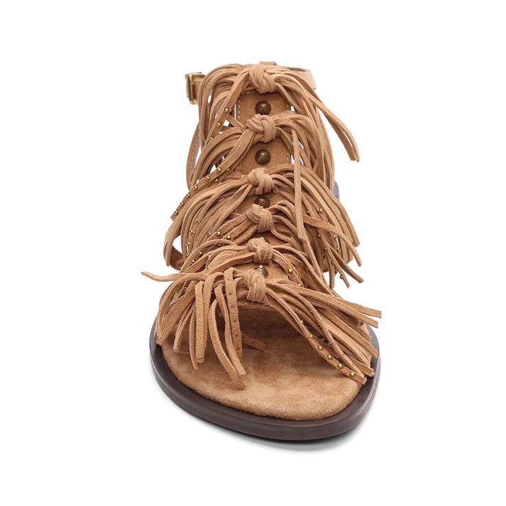FRINGE FLAT SANDAL