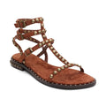 PLAY 2 GLADIATOR STUDDED FLAT SANDAL
