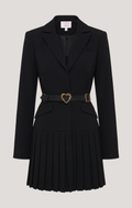 BELTED SAULE DRESS