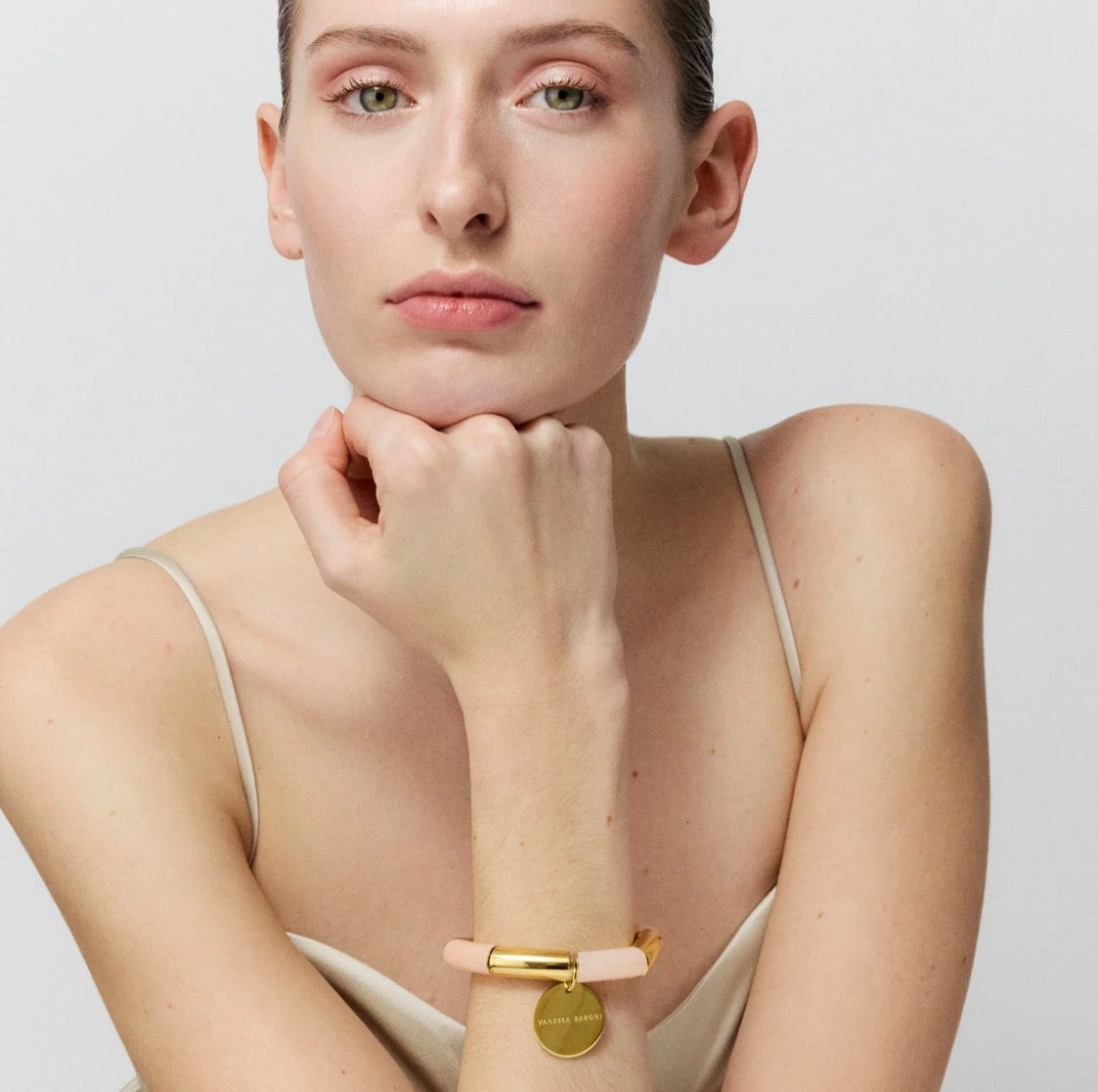 FLEX BRACELET GOLD PEACH