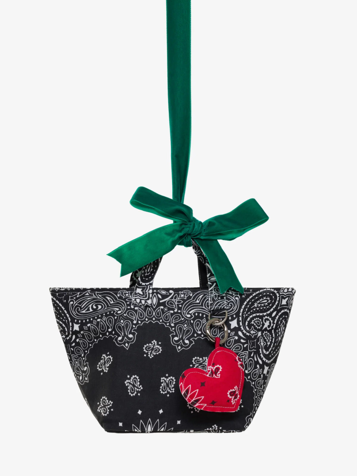 KEY RING- RED HEART