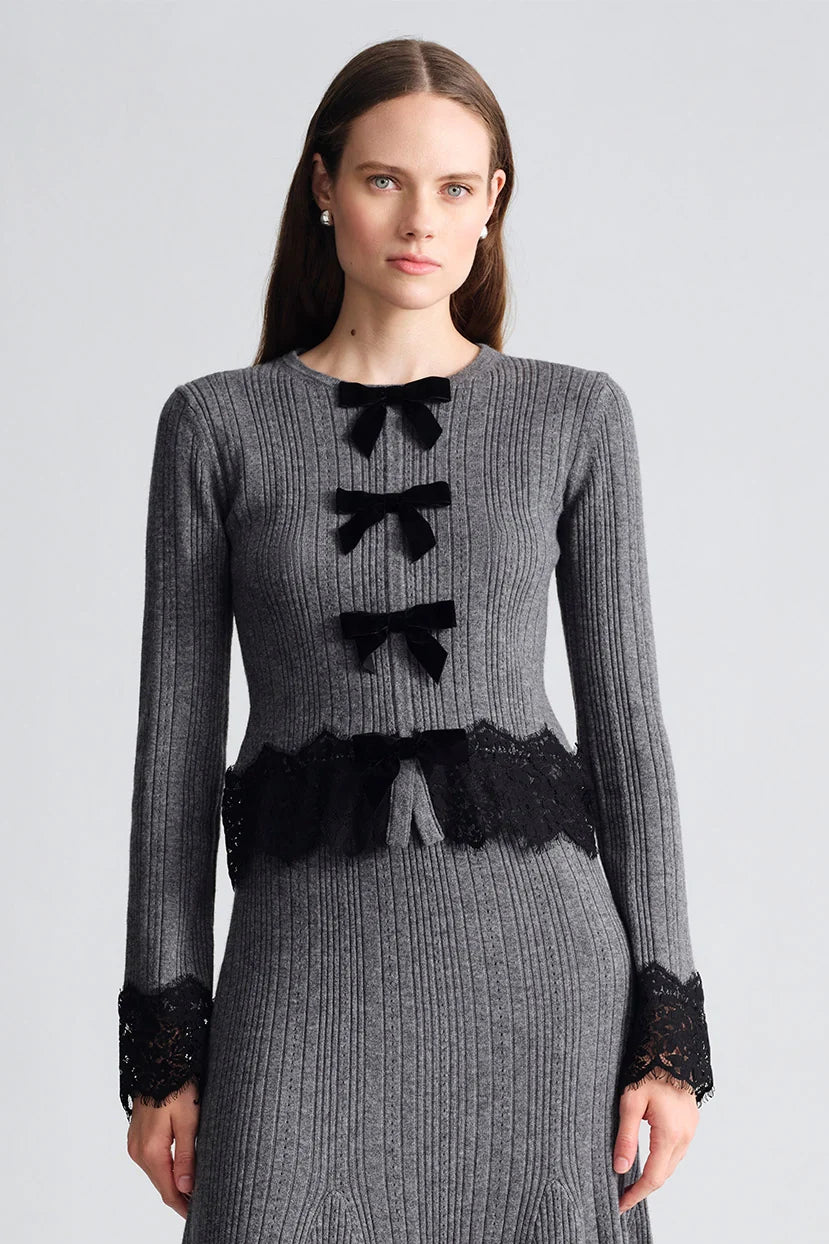 VEDA LACE CARDIGAN