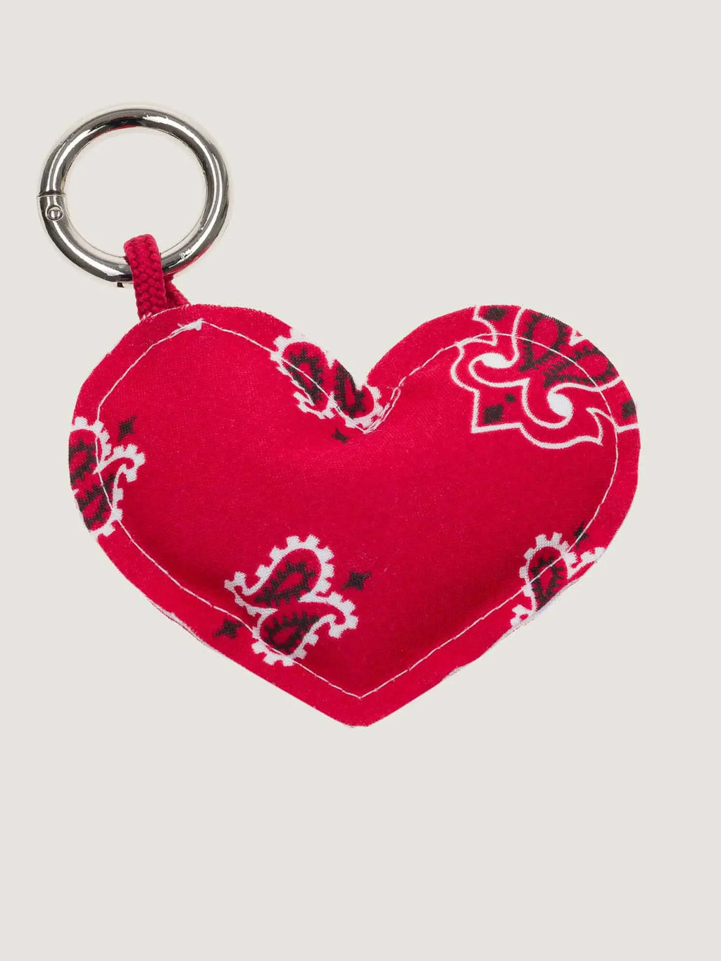 KEY RING- RED HEART