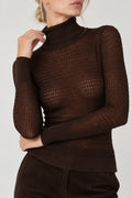 UMBRA TISSUE TURTLENECK