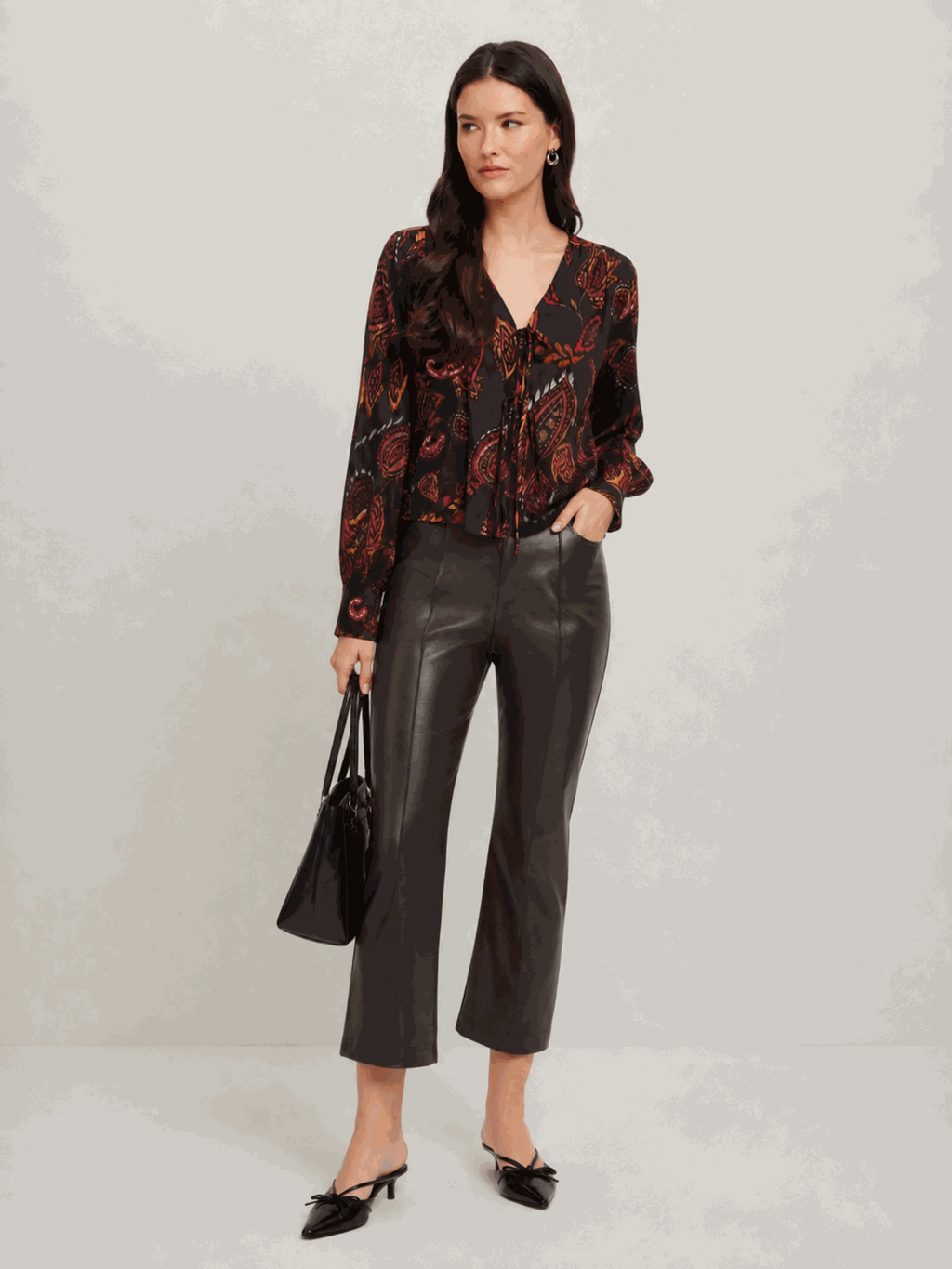 SIGOURNEY PINTUCK PANT