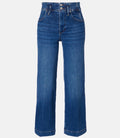 THE SEAMED WIDE TROUSER CROP