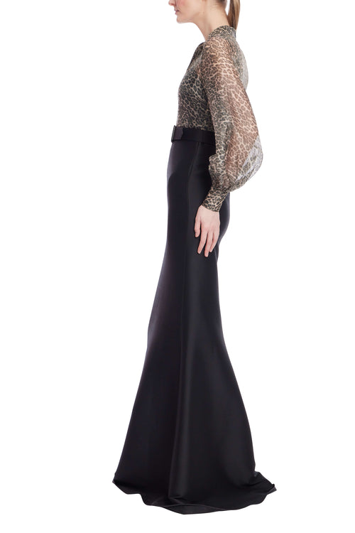 ANIMAL PRINT BODICE