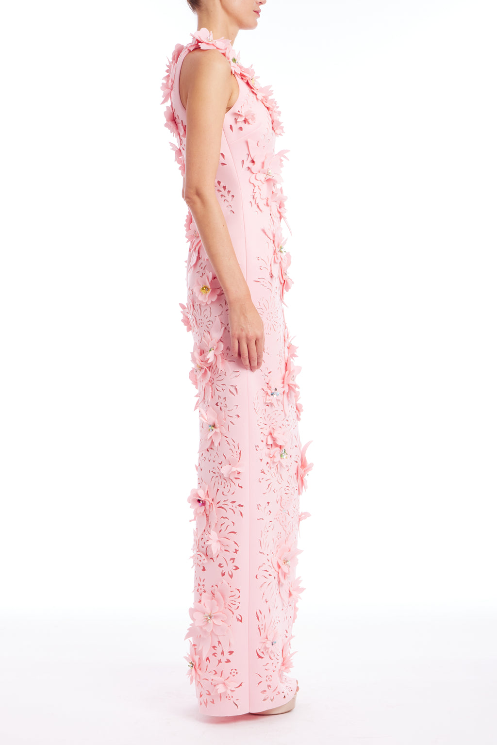 3D FLOWER GOWN