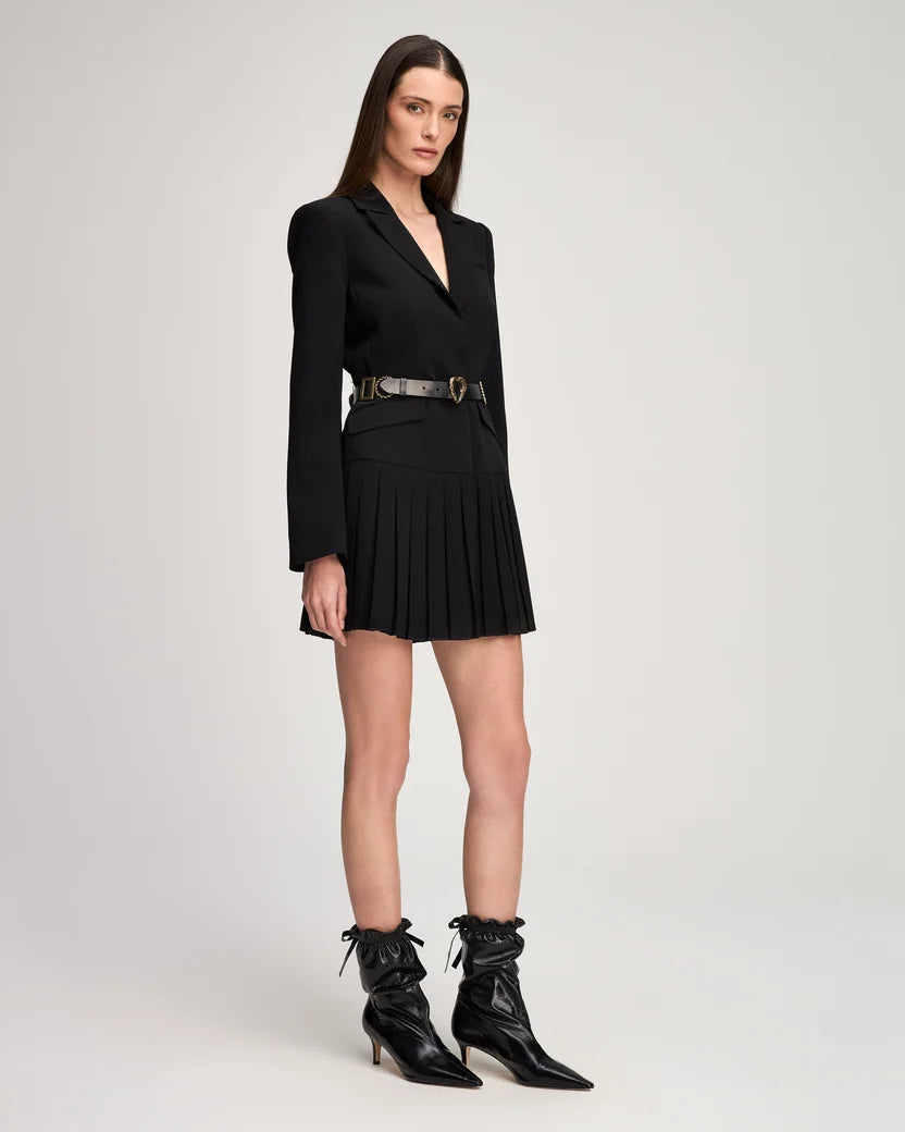 BELTED SAULE DRESS