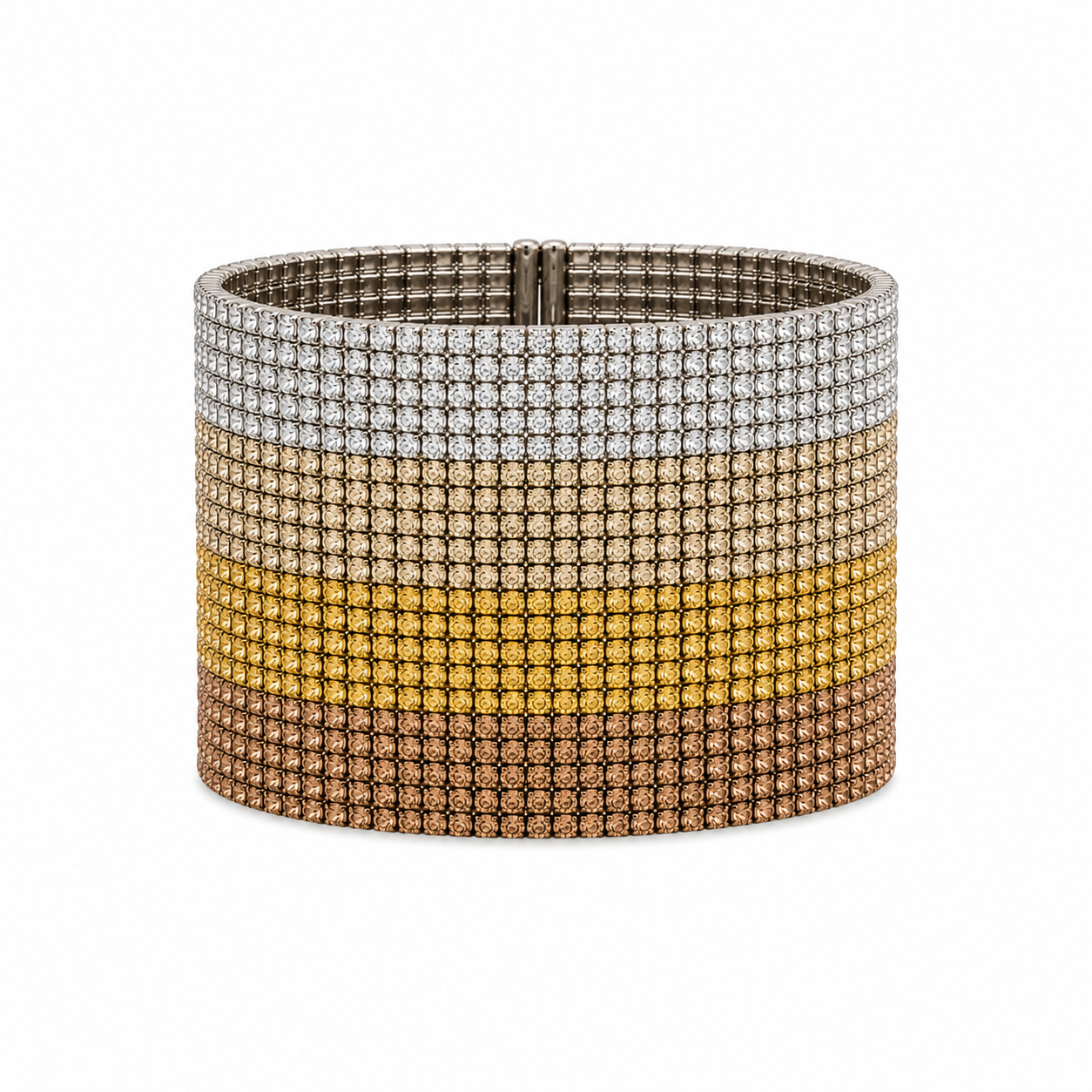 GRADATED CRYSTAL CUFF