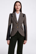 SADDLE-PATCH EQUESTRIAN BLAZER