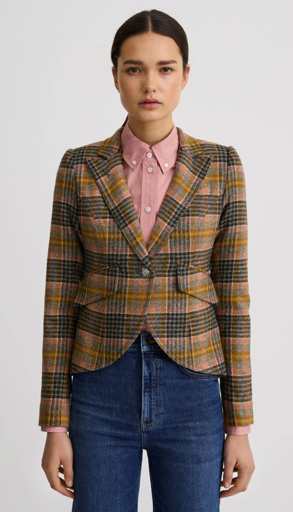 ONE BUTTON BLAZER