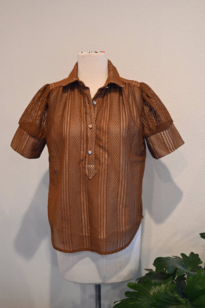 EVERYTHING SHORT SLEEVE TOP LACE