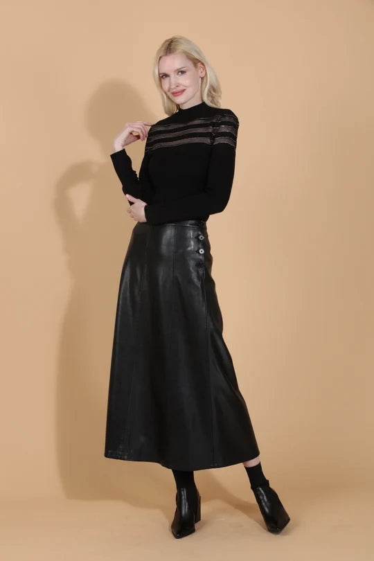A LINE SKIRT