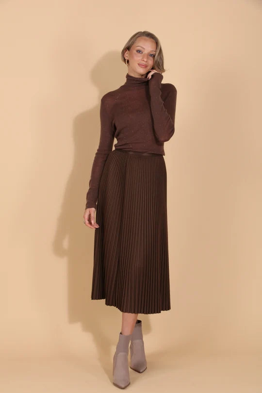 PLEATED SKIRT