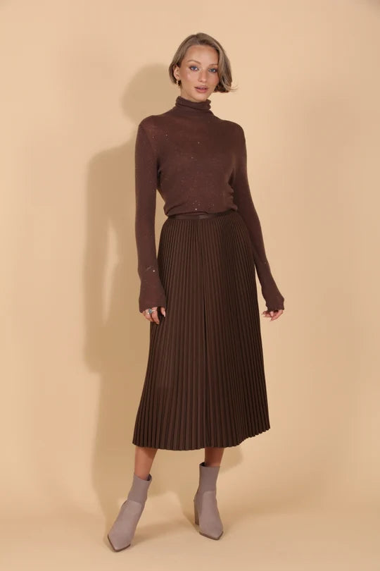 PLEATED SKIRT