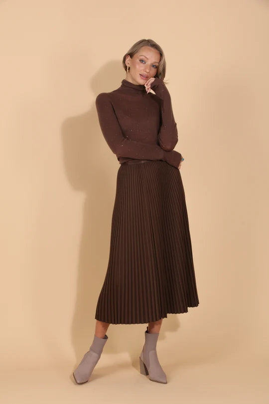 PLEATED SKIRT