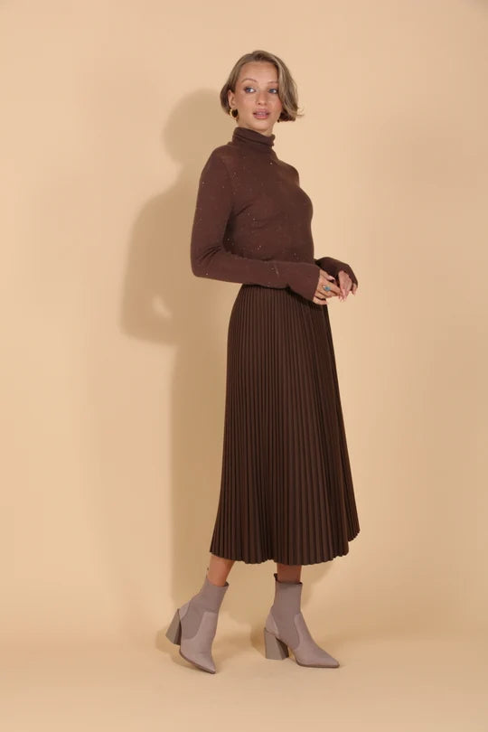 PLEATED SKIRT