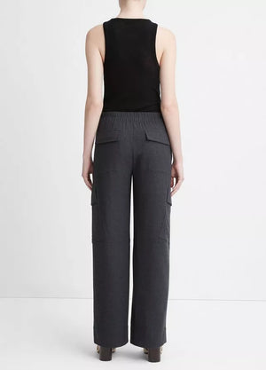 FLANNEL WIDE LEG RAVER PANT