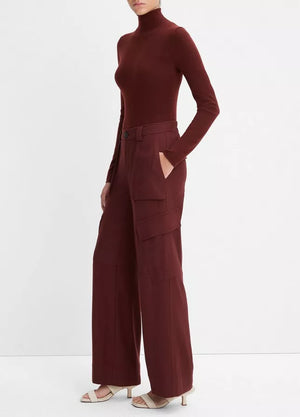 FLANNEL WIDE LEG RAVER PANT