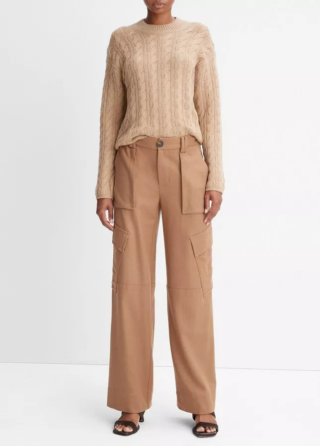 FLANNEL WIDE LEG RAVER PANT