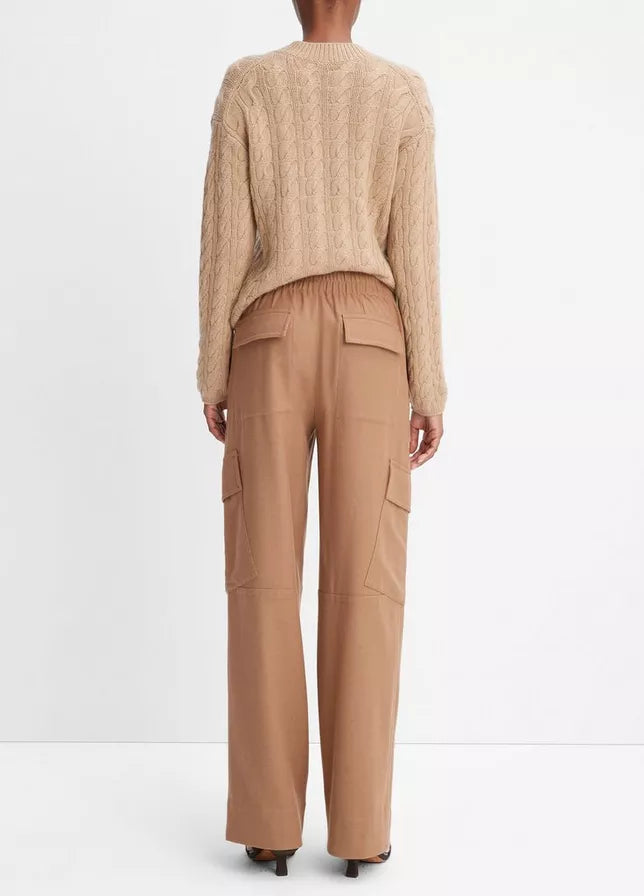 FLANNEL WIDE LEG RAVER PANT
