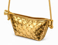 METALLIC WOVEN PURSE