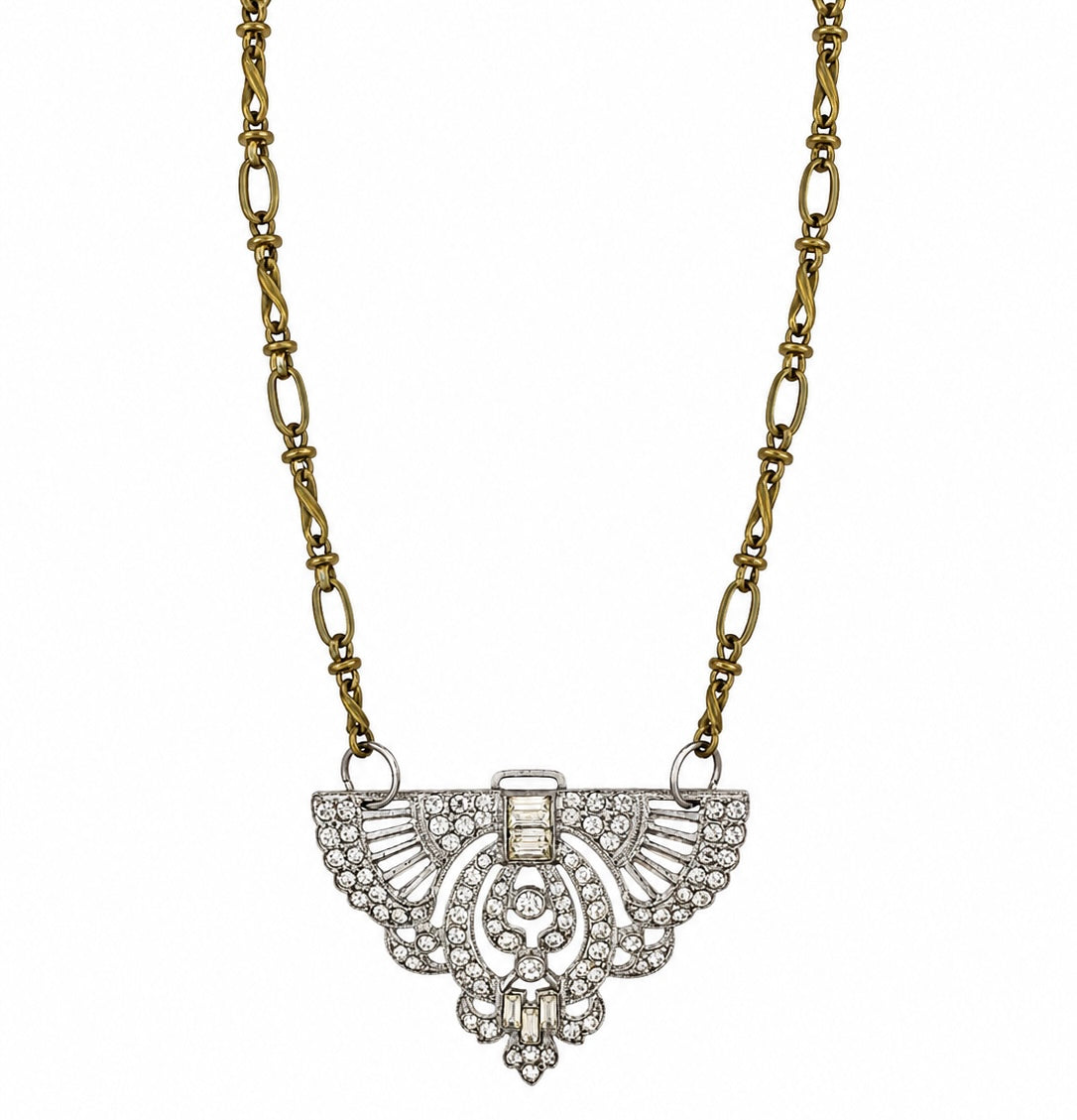 VINTAGE SHOE CLIP NECKLACE