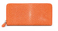 BURNT ORANGE STINGRAY WALLET