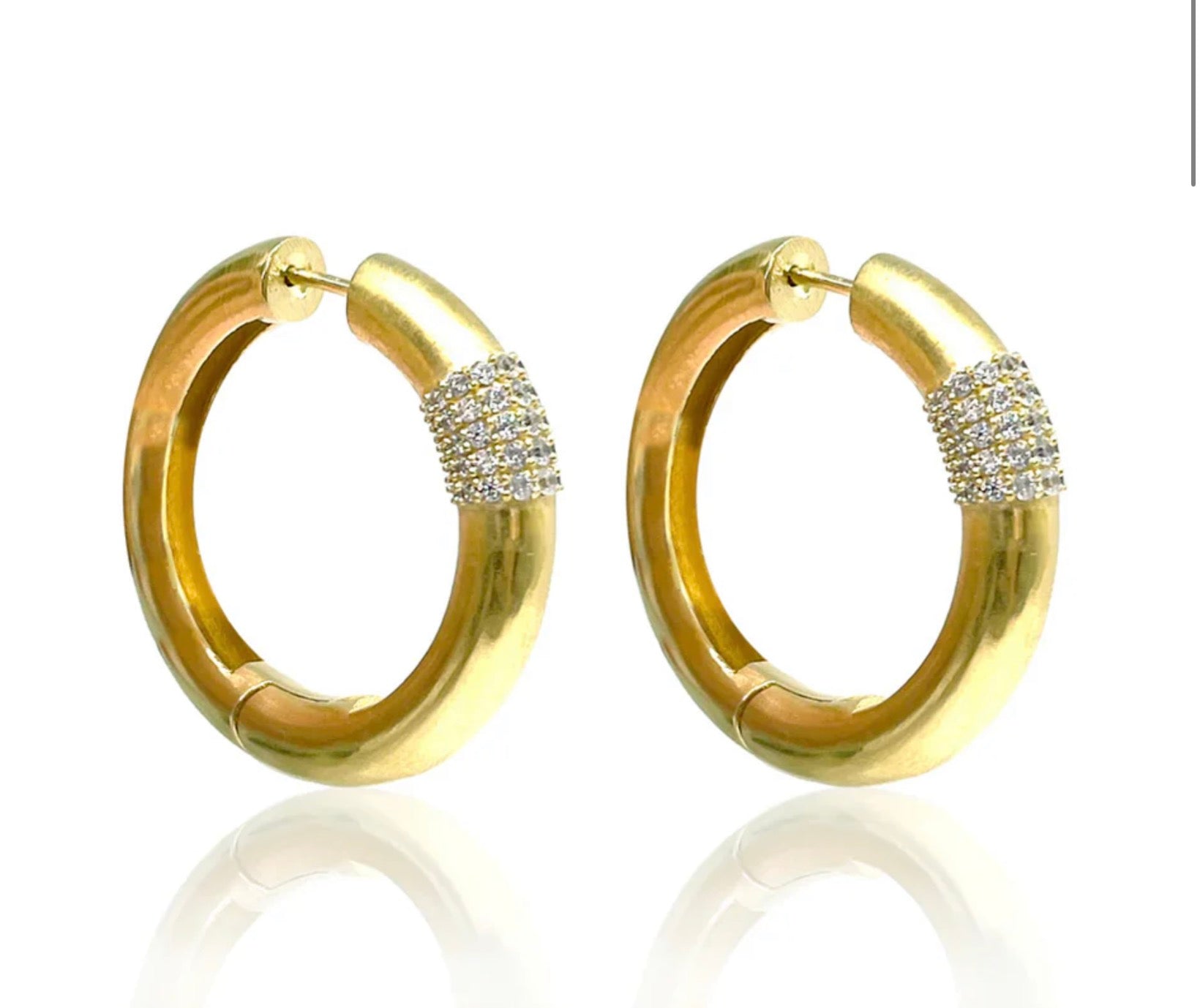 GOLD BOTERE TUBE HOOPS