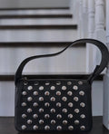 STUD SHOULDER BAG