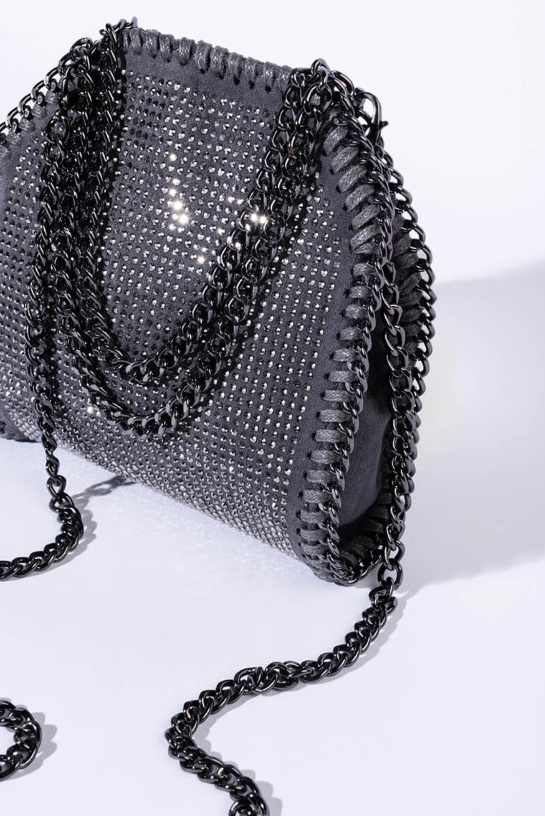 CRYSTAL CHAIN BAG