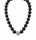 JET CRYSTAL NECKLACE