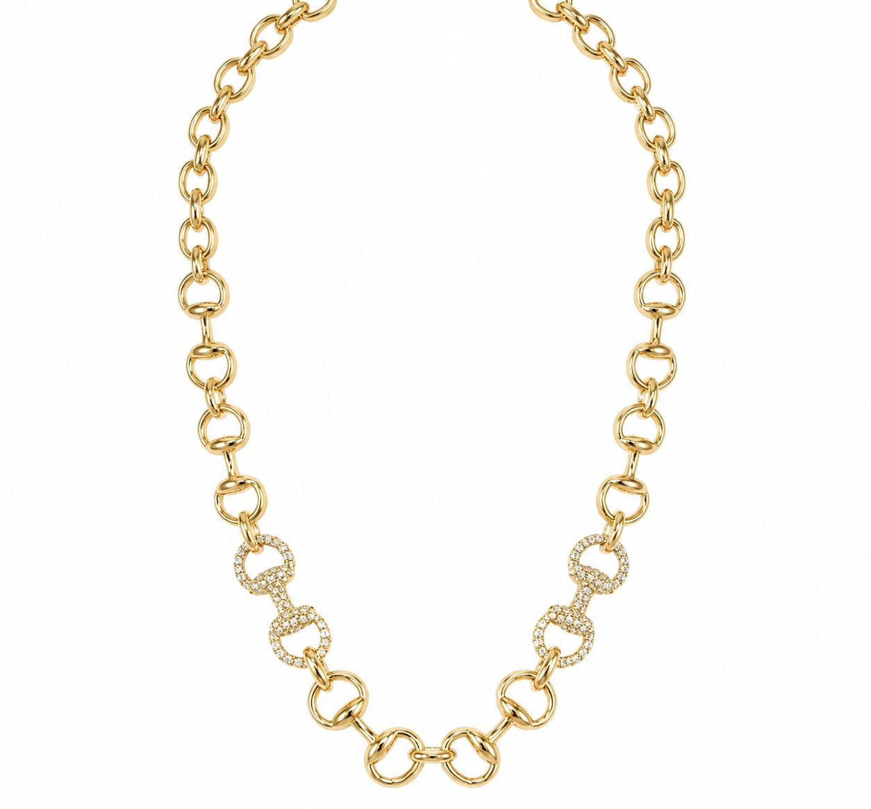GOLDEN REINS NECKLACE