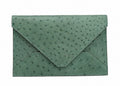 OSTRICH CLUTCH
