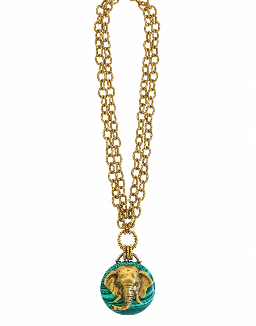 ELEPHANT PENDANT NECKLACE