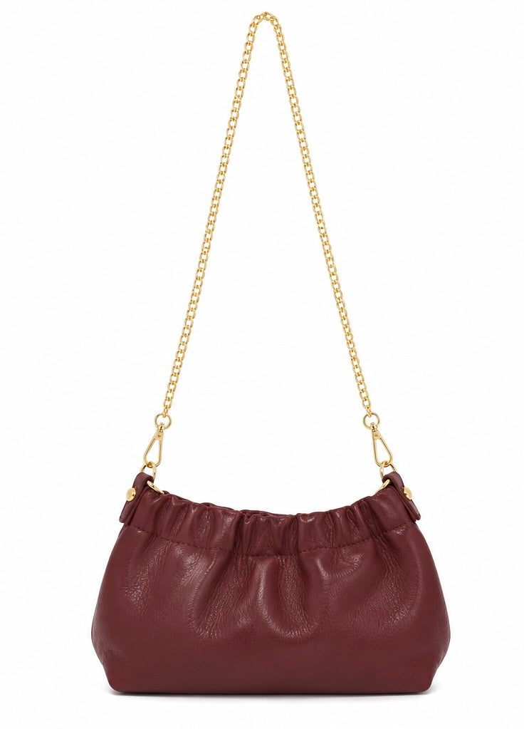 GOLD CHAIN POUCH PURSE