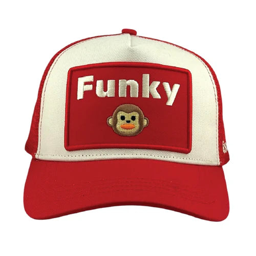 FUNKY MONKEY TRUCKER RED