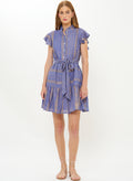 RUFFLE COLLAR BUTTON MINI