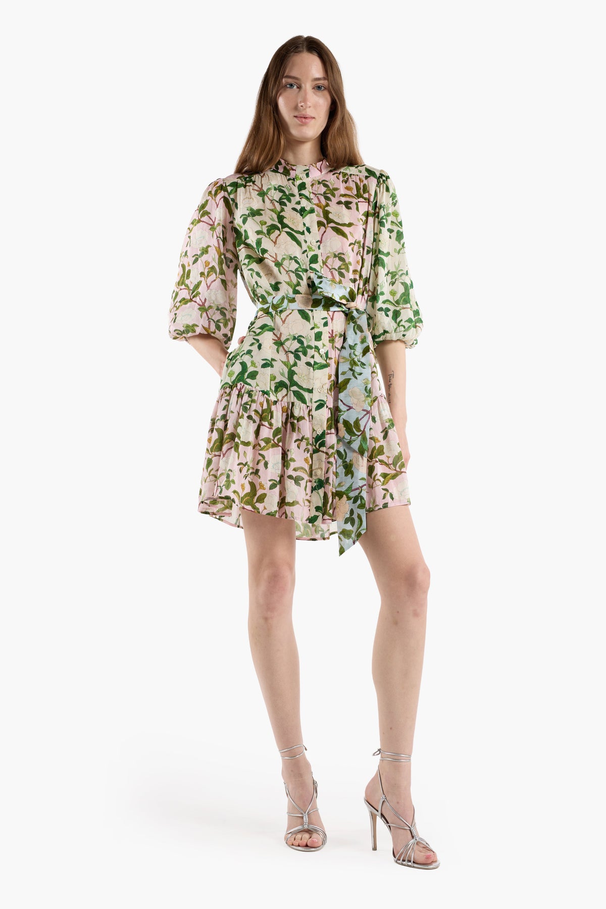 RIANNE DRESS - GARDENIA MULTI