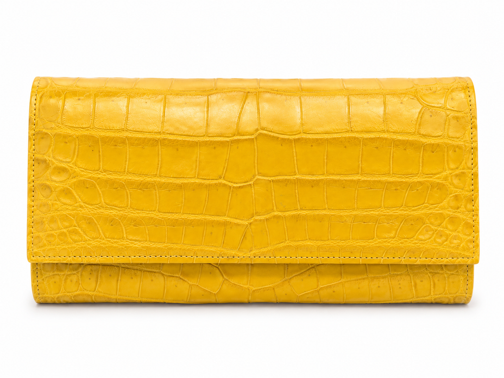 CROCODILE BELLY PURSE