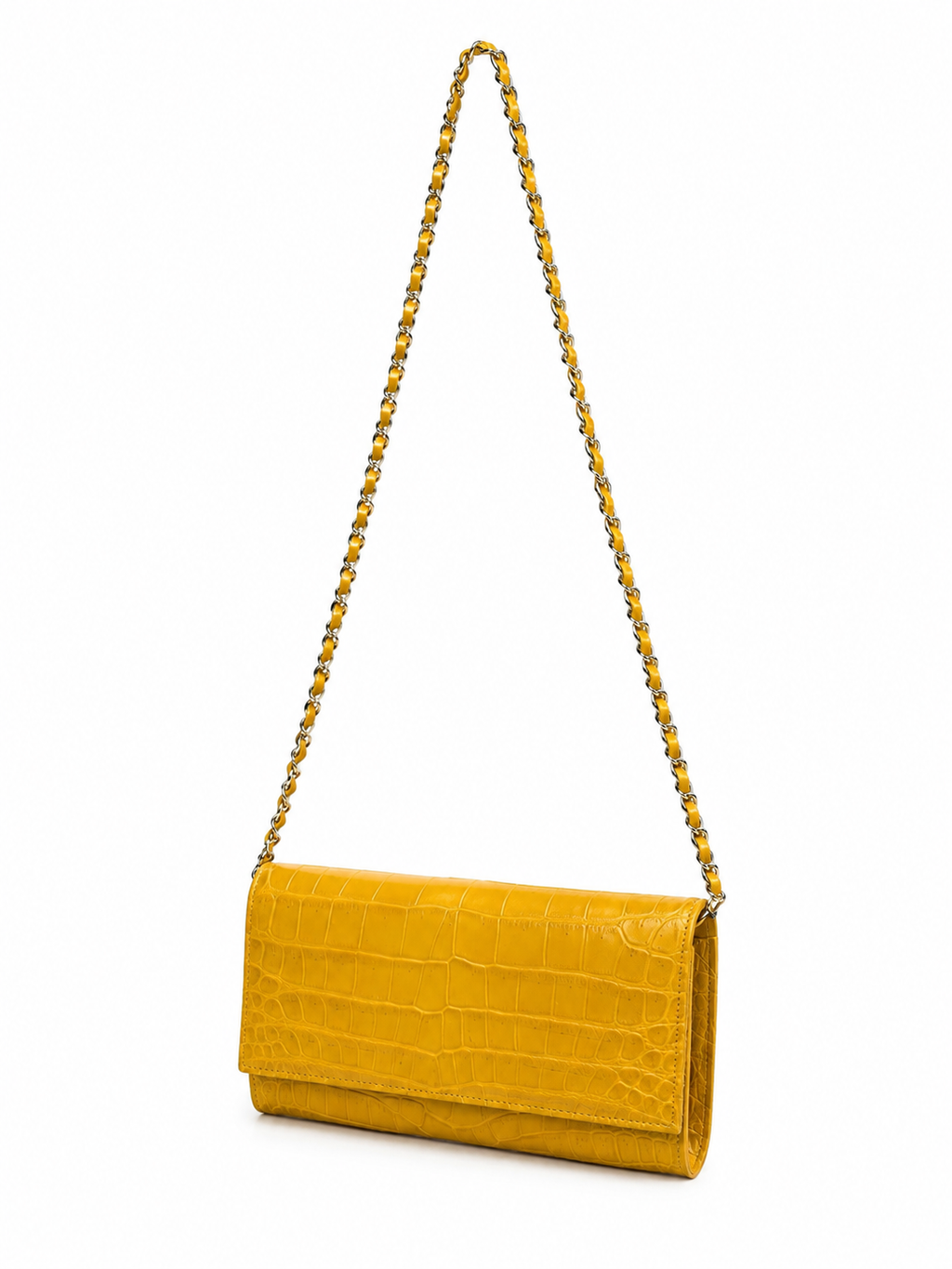 CROCODILE BELLY PURSE