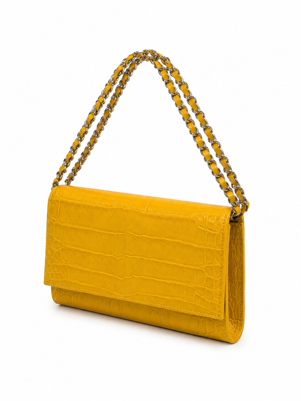 CROCODILE BELLY PURSE