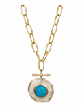 TURQUOISE PENDANT NECKLACE